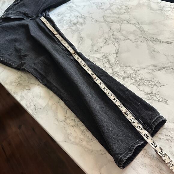 Abercrombie & Fitch The 90s Slim Straight Jean Ultra High Rise size 32/14 SHORT - Picture 13 of 13